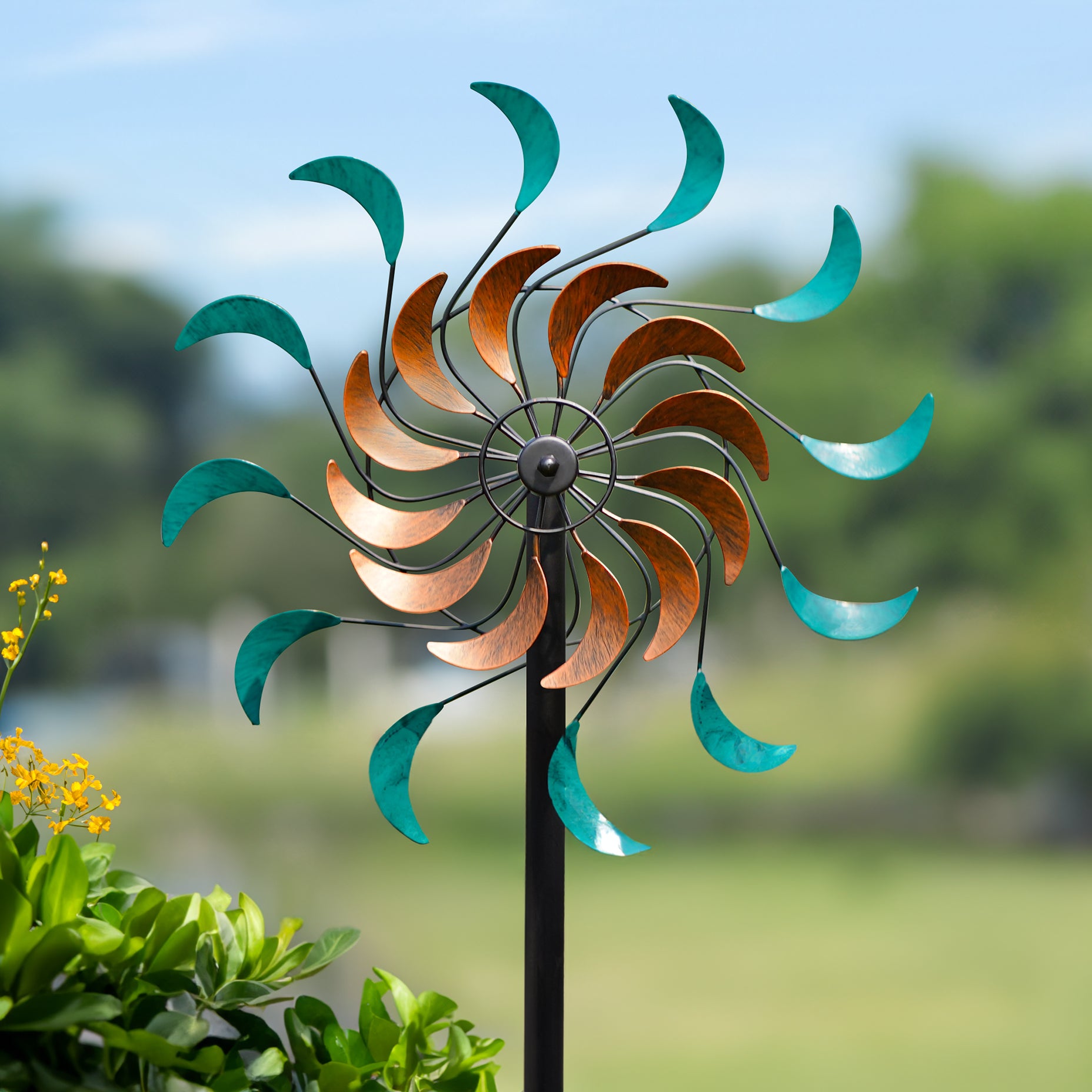 Lunar Phases Wind Spinner