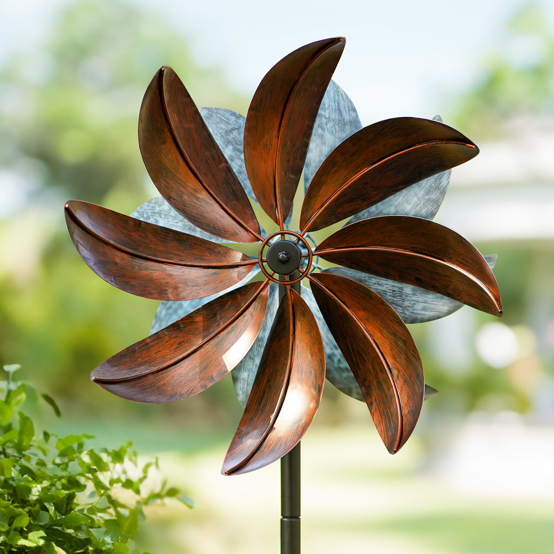 Antique Petal Wind Spinner