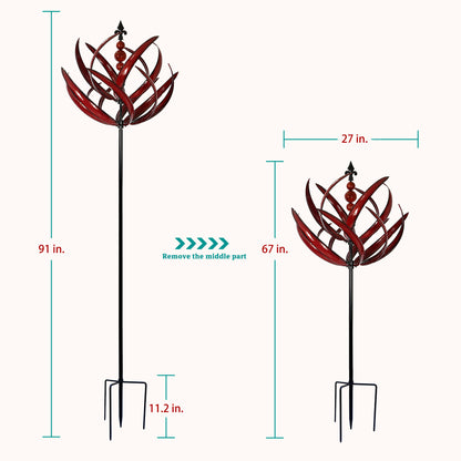 Extra Large Metal Wind Spinner