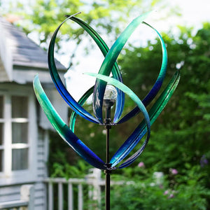 3D Wind Spinner Solar Light Wind Spinner