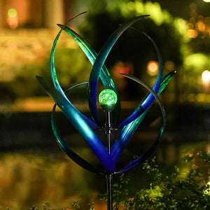 3D Wind Spinner Solar Light Wind Spinner