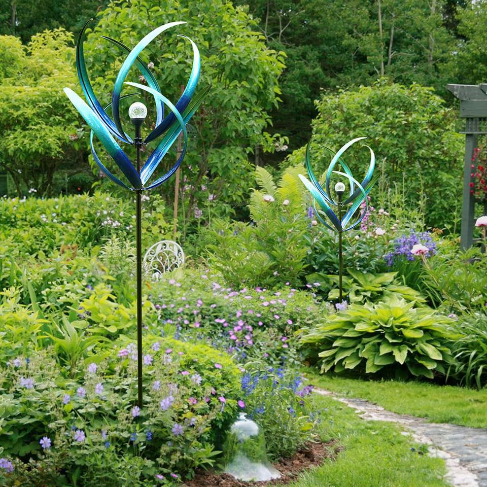 3D Wind Spinner Solar Light Wind Spinner