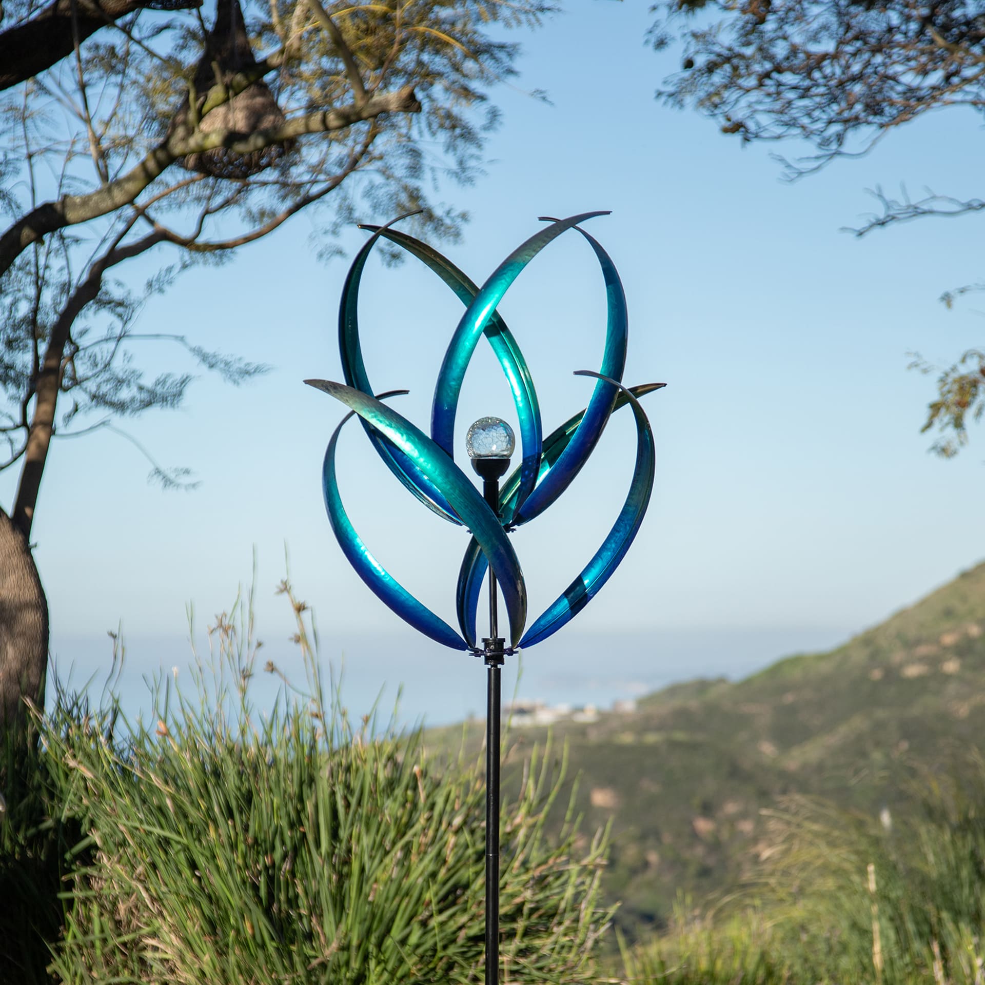 3D Wind Spinner Solar Light Wind Spinner