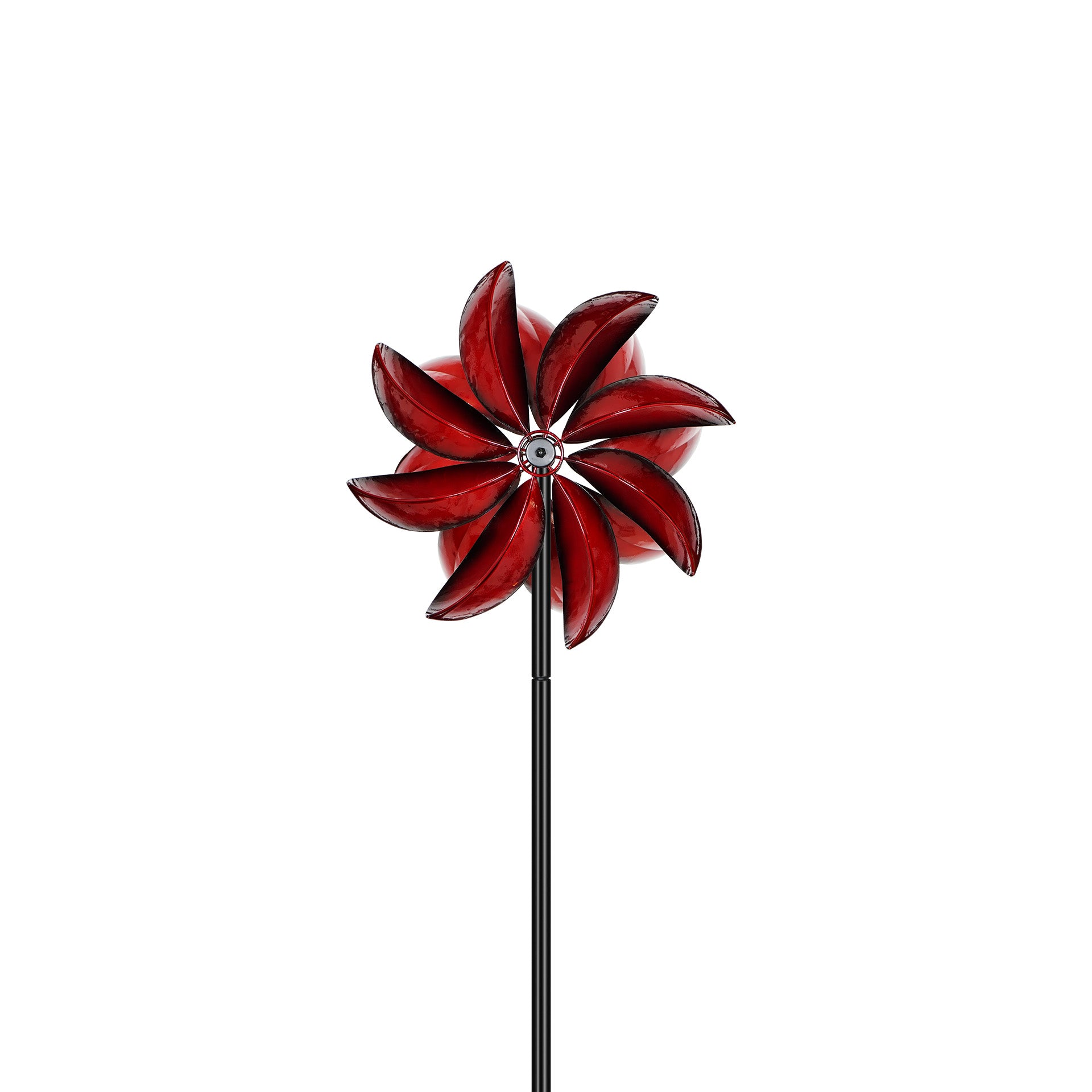 Crimson Petal Wind Spinner