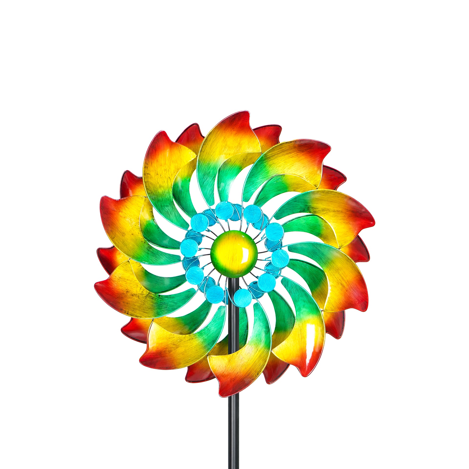 Colorful Bloom Wind Spinner